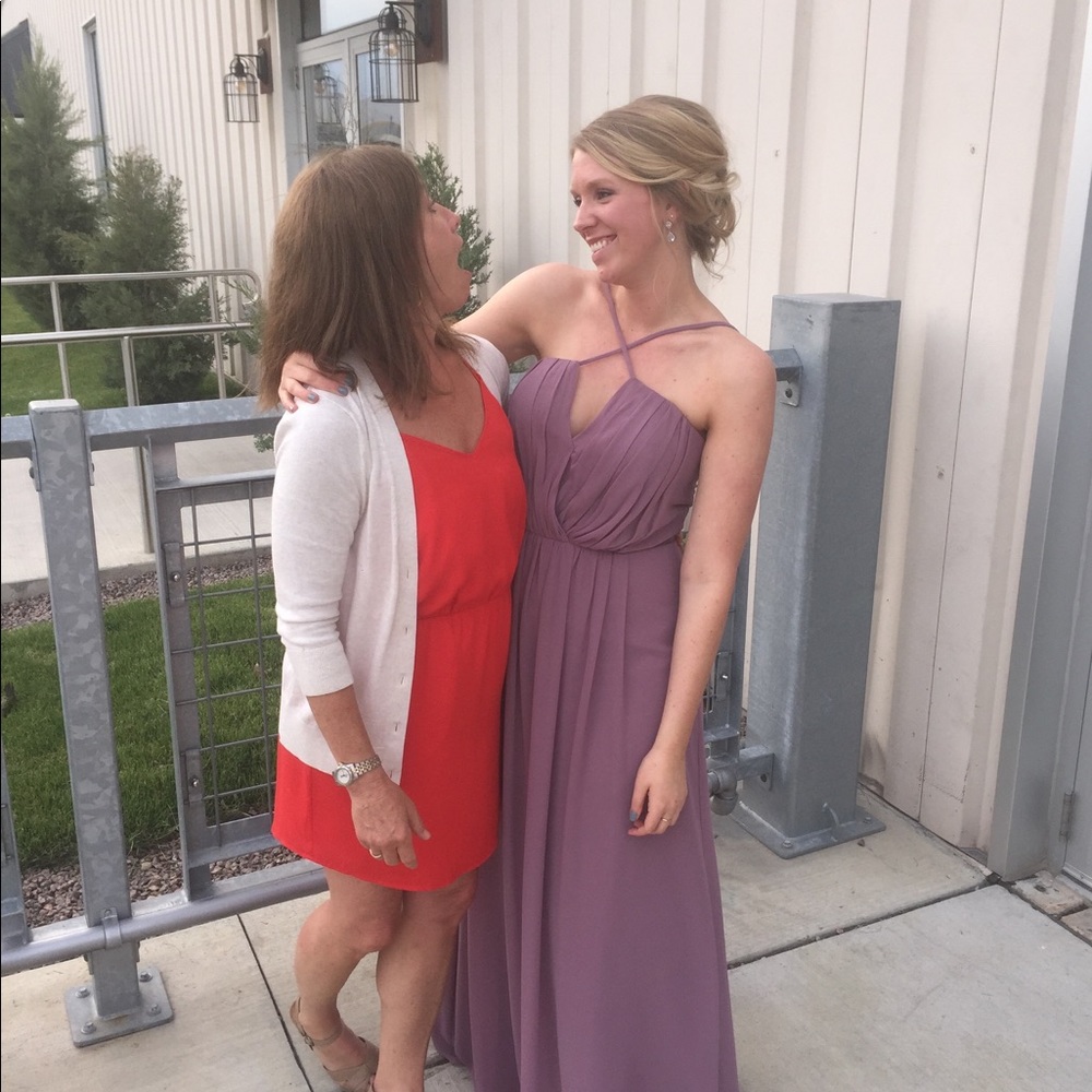 Bill Levkoff lavender bridesmaid dress - Picture 4 of 8